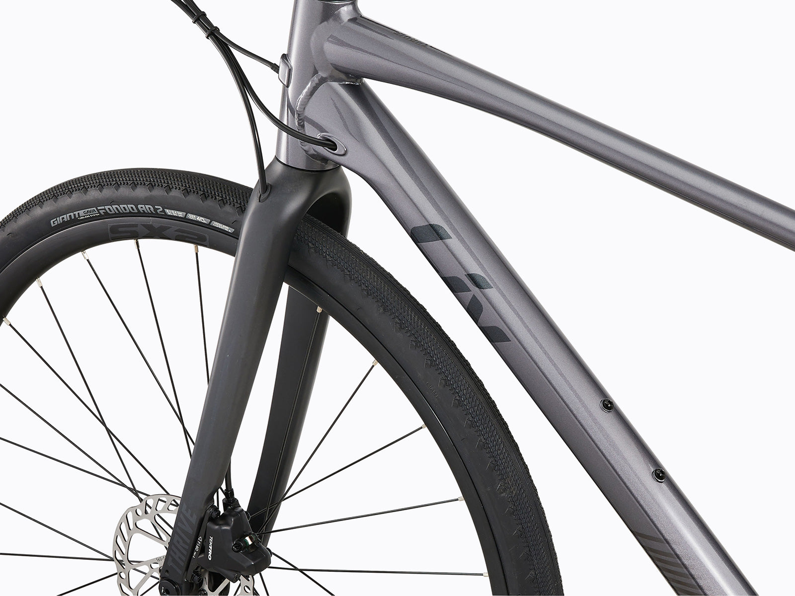 Detailed view of a bicycle frame, highlighting its structure and color.