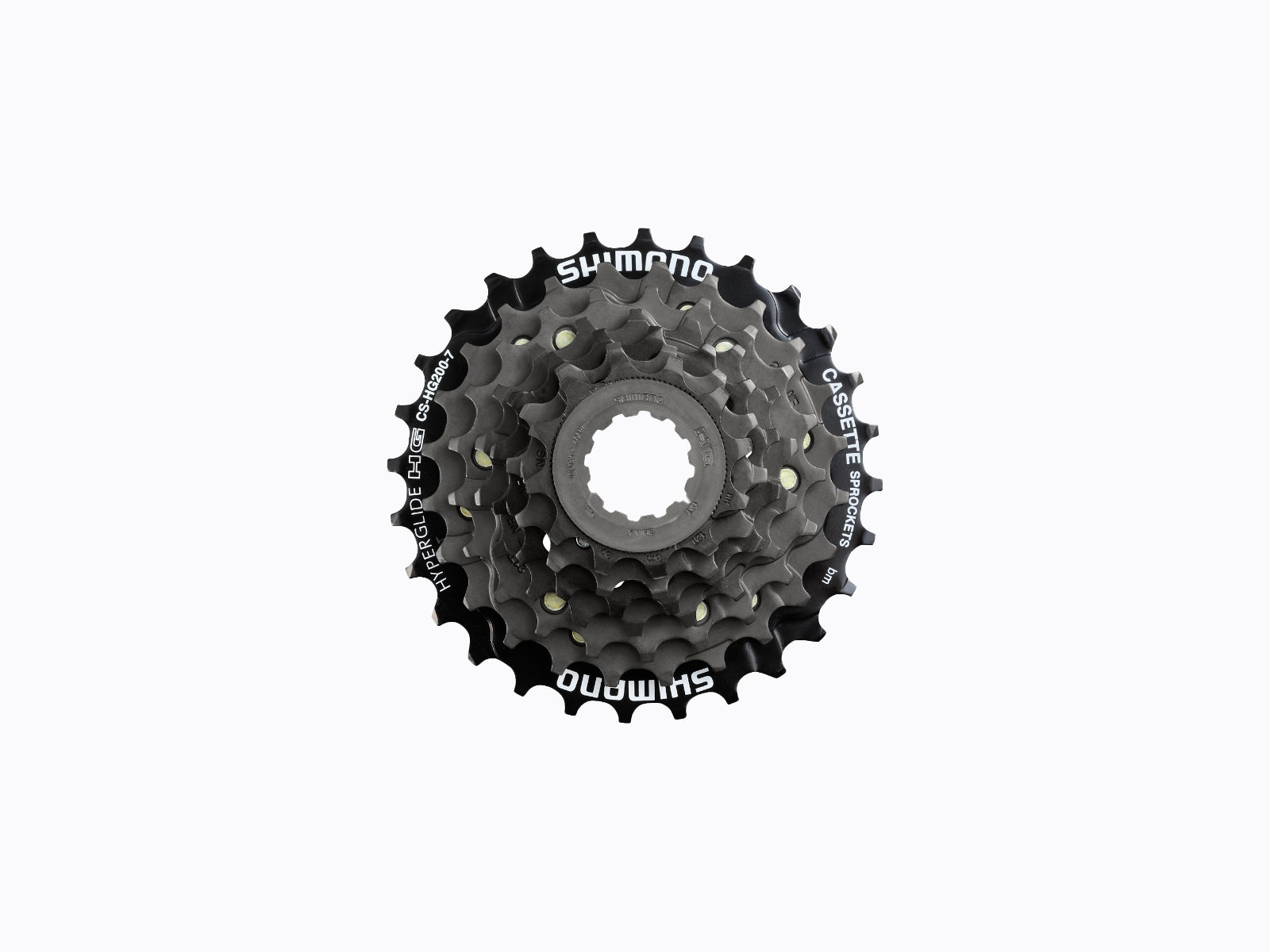 SHIMANO Tourney CS-HG200 Cassette 7v 12-32 dents Noir SHIMANO Tourney CS-HG200 Cassette 7v 12-32 dents Noir